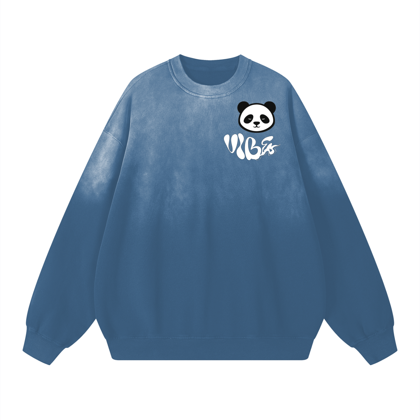 Sunfade Drop-Shoulder Cotton Sweatshirt