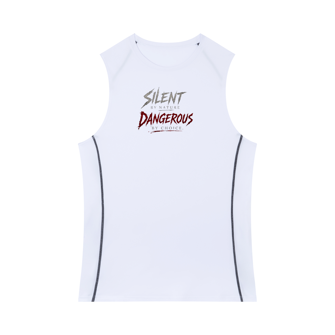 Men's Slim-Fit Topstitch Tank Top