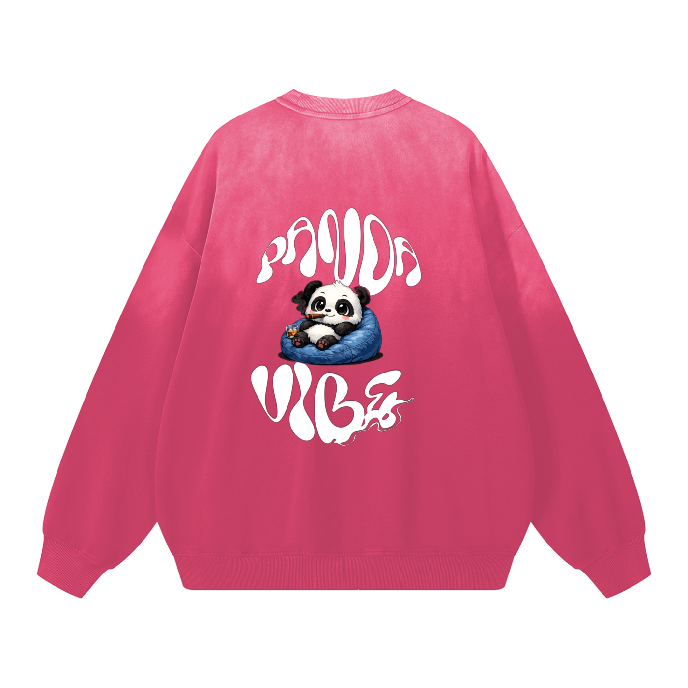 Sunfade Drop-Shoulder Cotton Sweatshirt