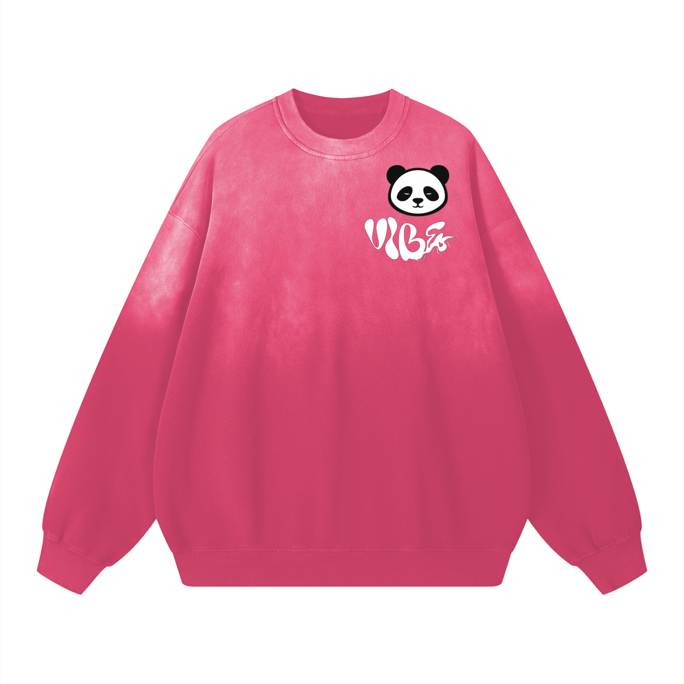 Sunfade Drop-Shoulder Cotton Sweatshirt