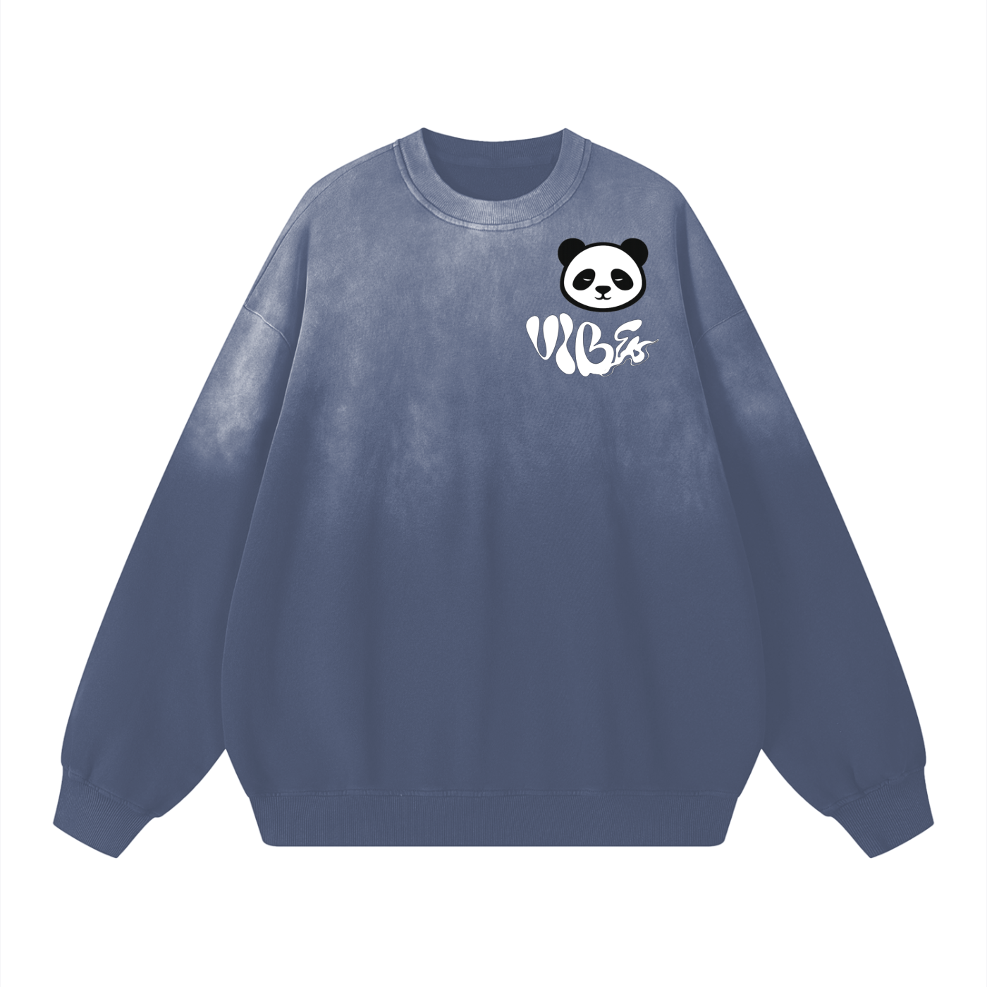 Sunfade Drop-Shoulder Cotton Sweatshirt